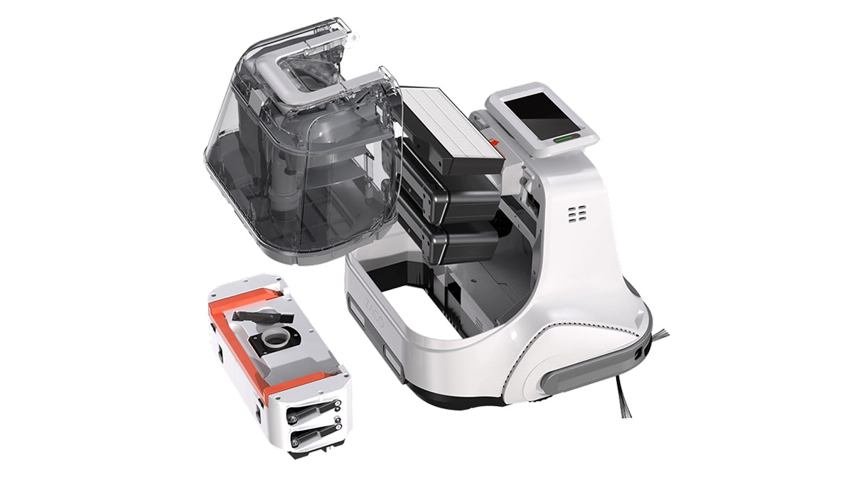 ZACO X1000 professionell robotdammsugare