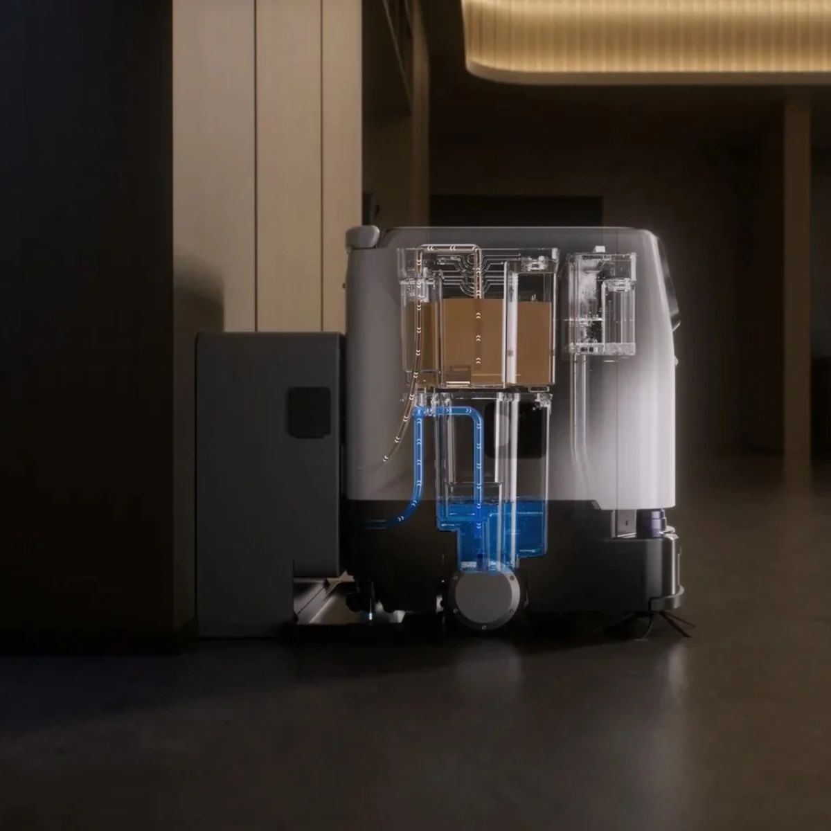 PUDU ET1 – Självgående städrobot med automatisk töm- och fyllstation